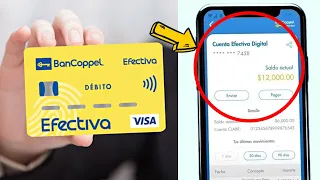 📲 BanCoppel Efectiva: Cuenta Digital 💳 Tarjeta de débito ¿Cómo funciona? REQUISITOS | DEPOSITOS