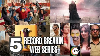 Top 5 World Best Web Series | World Best TV shows | Spoiler Free Review In 5 Mins | Reviews Gallery