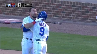 Kyle Schwarber Charges Umpire After Being Called Out on Check-Swing to End Cubs Game