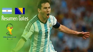 Argentina vs Bosnia Herzegovina ● Resumen Goles Mundial 2014