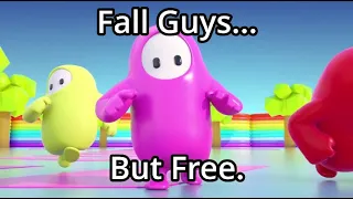 This is better than Fall Guys and FREE (Bro Falls: Ultimate Showdown)