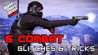 GTA 5 Online 6 COMBAT GLITCHES THAT WILL HELP YOU WIN EVERY GUN FIGHT! Best Combat Glitches & Tricks