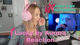 First Time Hearing Lucky by Aurora Live at Nidarosdomen | Suicide Survivor Reacts