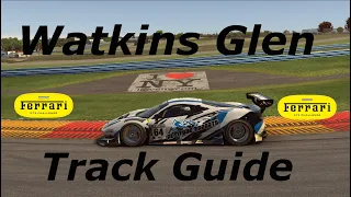 Watkins Glen Track Guide for Ferrari GT3 Challenge Series