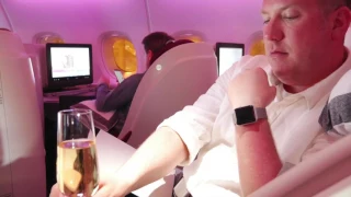 Qatar Airways A380 Business Class Review Doha to Bangkok - Flight 836