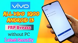 All Vivo Android 13 FRP Bypass without PC | When TalkBack Not Work 1000% Solution #vivo #frpbypass