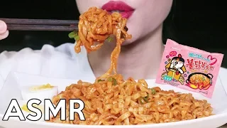 ASMR CARBONARA FIRE NOODLE | EATING SOUNDS 까르보불닭볶음면 리얼사운드 먹방