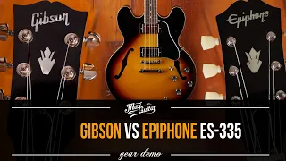 Can the Epiphone be THAT good? Epiphone ES-335 vs. Gibson ES-335