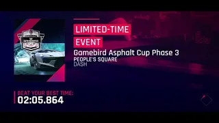 ASPHALT 9 LEGENDS: GAMEBIRD ASPHALT CUP PHASE 3 TOP 1 IOS RUN