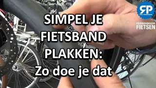 SIMPEL JE FIETSBAND PLAKKEN: Zo doe je dat