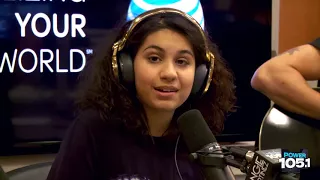 #TBT Before Being a Grammy Winner  'Alessia Cara' Performs "Here" on The Angie Martinez Show