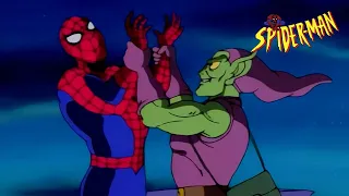 Spider-Man vs Green Goblin First Appearance & Unmasking | Spider-Man: The Animated Series (HD)