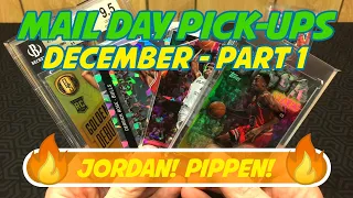 Mail Day Pick-ups for December (Part 1) 🔥 HUGE Pippen/Jordan lot! BGS Zach RC!