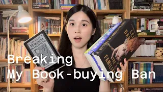 Five books after breaking my book-buying ban | Reading wrap up (feat. The Familiar & Funny Story)