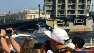 ДЕНЬ ВМФ В САНКТ-ПЕТЕРБУРГЕ 2018.ПАРАД—МОРСКОЙ И ВОЗДУШНОЙ ТЕХНИКИ.