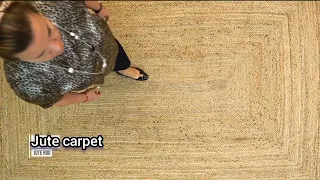 jute carpet rectangle runner design beautiful kallin and galicha mats