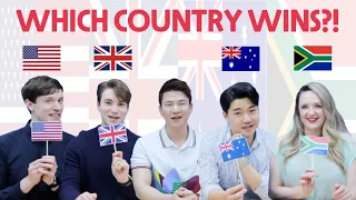 US vs UK vs Australia vs South Africa Country Fact Quiz Challenge!