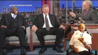 Larry Bird & Magic Johnson on David Letterman Part 2 (REACTION) RIVALS TO BEST FRIENDS!