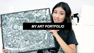 My Art // Accepted RISD & PARSONS Portfolio