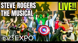 Steve Rogers The Musical LIVE at D23!!