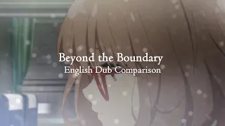 Beyond the Boundary(Kyoukai no Kanata) English Dub Mirai VA Comparison.