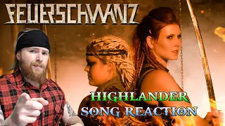 FEUERSCHWANZ - Highlander "English Version" (Song Reaction)