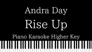 【Piano Karaoke Instrumental】Rise Up / Andra Day【Higher Key】