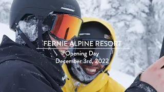 Opening Day at Fernie Alpine Resort 2022