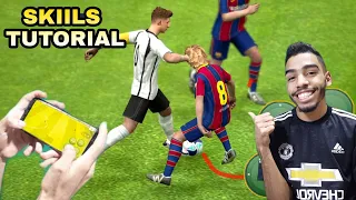 4 MOST EFFECTIVE SKILLS TUTORIAL 🔥 PES 21 MOBILE - BEST MOVES TO DRIBBLE DEFFENDERS