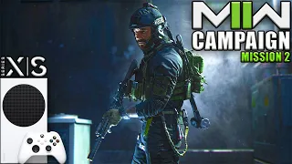 MW2 Campaign | Xbox Series S | Mission 2 | Wetwork Amsterdam | 120hz | 120fov