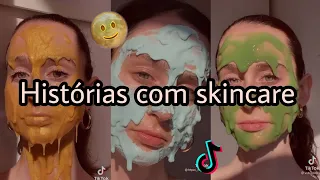 Histórias com skincare 🌼// Web soft ~✨