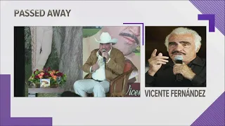 Mexican musical icon Vicente Fernandez dies at 81