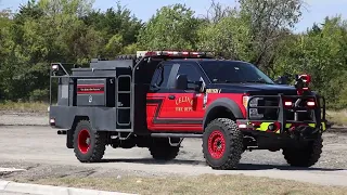 Prosper Fire Rescue: Working Grass/Brush Fire Response w/Mutual Aid.