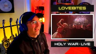 FIRST TIME Hearing LOVEBITES: "Holy War" REACTION!!