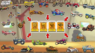 Hill Climb Racing 2 - I Maxed Out All Vehicle 🤩