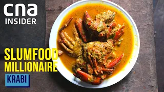 Black Crab Curry & Giant Snail Salad At Koh Klang, Krabi | Slumfood Millionaire | Thailand