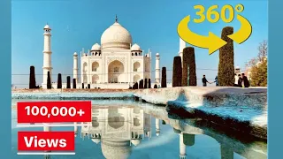 The Taj Mahal Virtual Experience | A 360 Degree Video | with @yushbeeing