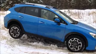 Subaru XV на бездорожье