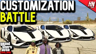 Pegassi Ignus Customization Battle ft. @gtanpc @twingoplaysgames | GTA Online​