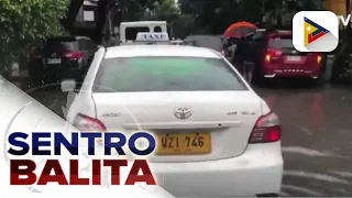 Ilang lugar sa Metro Manila, binaha dahil sa malakas na pag-ulan dulot ng Habagat