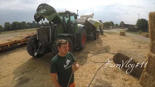 Teil 1 FarmVlog#11 Osten | Presse herrichten | Strohpressen mit Fendt 930 und Claas Quadrant 5300