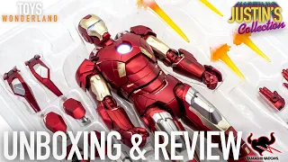 S.H.Figuarts Iron Man MK7 Avengers Assemble Bandai Tamashii Nations Unboxing & Review