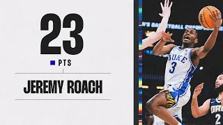 Jeremy Roach drops 23 in Duke's first round win