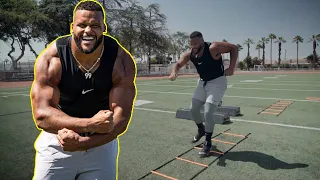 D-Line Drills with Aaron Donald to Improve Footwork & Pass Rush Moves