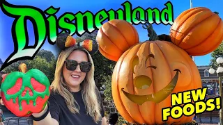 NEW DISNEYLAND FALL/HALLOWEEN 2023 TREATS TO TRY THIS SEASON! + More Decor and a Big Park Update