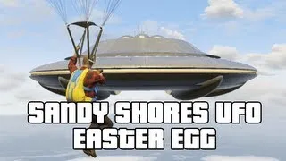 GTA V: Sandy Shores UFO Easter Egg