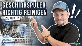 Spülmaschine reinigen - so geht es!