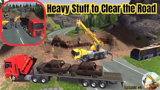 Clear the road to the Neustein Industrial Area ||| Construction Simulator 3 Episode #6