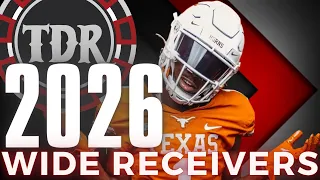 2026 College Football Wide Receivers (Class Rankings, Sleepers, Film, and Full Player Profiles)