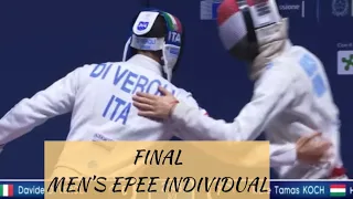 [GOLD] Davide DI VEROLI 🇮🇹 v Mate Tamas KOCH 🇭🇺 | Fencing World Championships 2023 Milan